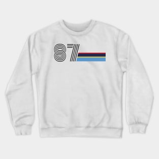 1987 PTS color Crewneck Sweatshirt